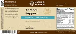 Label for Adrenal Support