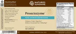Label for Proactazyme