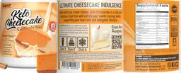 Label for Keto Cheesecake Pumpkin Spice