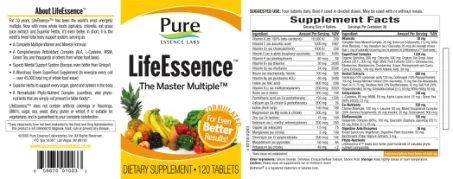 Label for LifeEssence