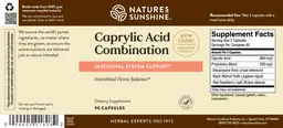 Label for Caprylic Acid Combination