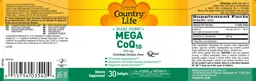 Label for Maxi-Sorb Mega CoQ10 100 mg