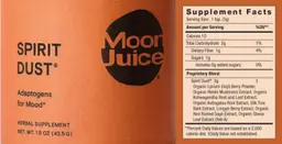 Label for Spirit Dust