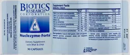 Label for Nuclezyme-Forte