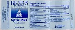 Label for Optic-Plus