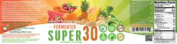 Label for Fermented Super 30