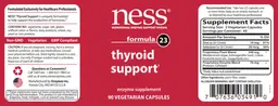 Label for Formula 23 Thyroid Support