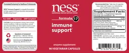 Label for Formula 17 Immune Support