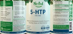 Label for 5-HTP 100 mg