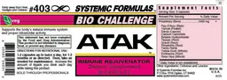 Label for ATAK Immune Rejuvenator