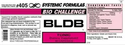 Label for BLDB Tonic