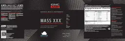 Label for Mass XXX Cookies & Cream