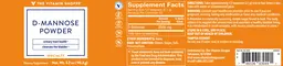 Label for D-Mannose Powder