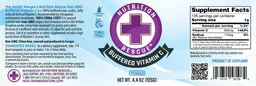 Label for Buffered Vitamin C