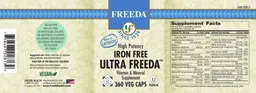 High Potency Iron Free Ultra Freeda