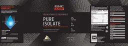 Label for Pure Isolate Vanilla Custard