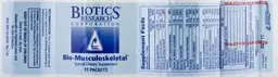 Label for Bio-Musculoskeletal