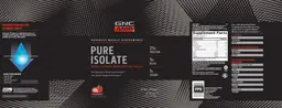 Label for Pure Isolate Strawberry