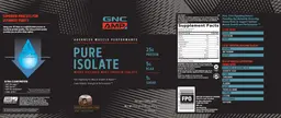 Label for Pure Isolate Chocolate Lava Cake