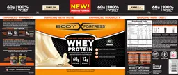 Label for Super Advanced Whey Protein Vanilla