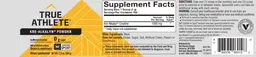 Label for Kre-Alkalyn Powder