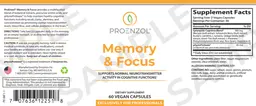 Label for Memory & Focus