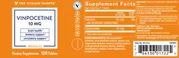 Label for Vinpocetine 10 mg