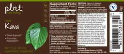 Label for Liquid Kava