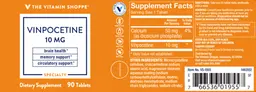 Label for Vinpocetine 10 mg