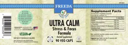 Label for Ultra Calm