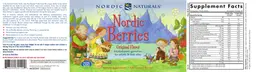 Label for Nordic Berries Original Flavor