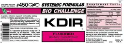 Label for KDIR Fluidren