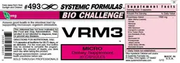 Label for VRM3 Micro