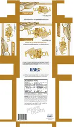Label for Power Crunch Peanut Butter Creme