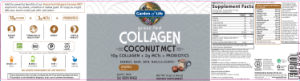 Grass Fed Collagen Coconut MCT Mocha Fla