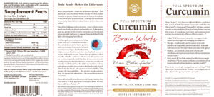 Full Spectrum Curcumin Brain Works