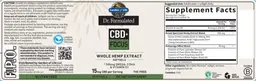 Label for CBD+ Focus Softgels