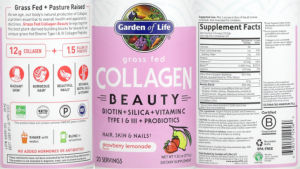 Grass Fed Collagen Beauty Strawberry Lem