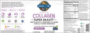 Grass Fed Collagen Super Beauty Blueberr