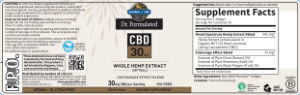 CBD 30 mg Softgels