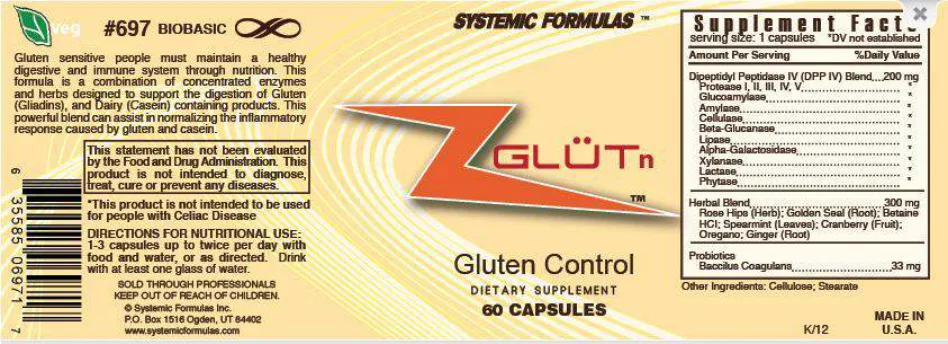 Label for ZGLUTn