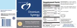 Label for Chromium Synergy