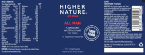 Label for All Man