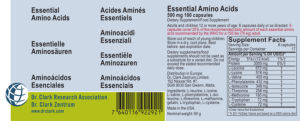 Essential Amino Acids 500 mg