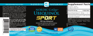 Nordic CoQ10 Ubiquinol Sport