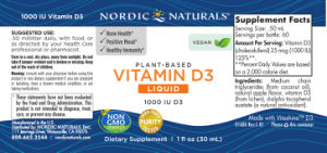 Plant-Based Vitamin D3 Liquid