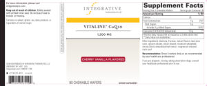 Vitaline CoQ10 1,200 mg Cherry Vanilla F