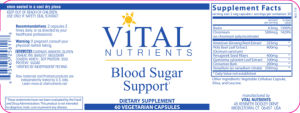 Blood Sugar Support
