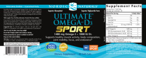 Ultimate Omega-D3 Sport