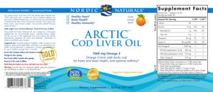 Arctic Cod Liver Oil Orange